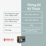  Két sắt TRULY TL-36 (55kg) An Toàn Bảo Mật Chống Cháy 