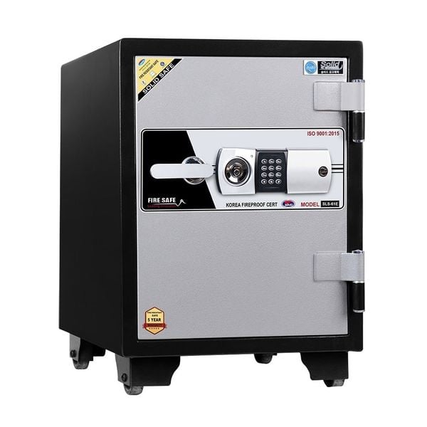 Két Sắt Solid SLS-61 (110kg) Hàn Quốc Chính Hãng