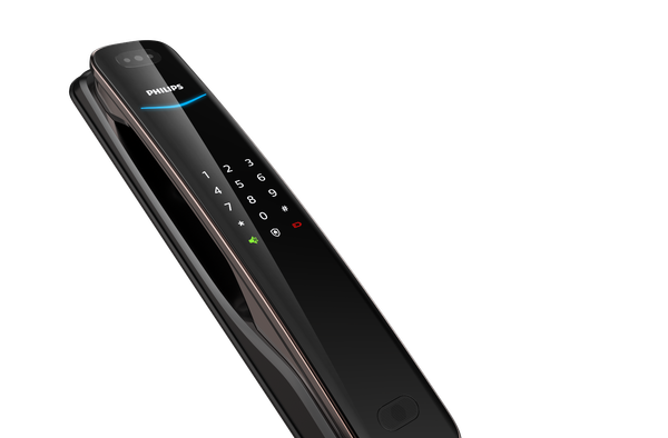 Khoá cửa Philips DDL702-8HWS điện tử thông minh nhận diện khuôn mặt