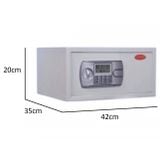  Két Sắt NAGA NG-20LT (11kg) Mini An Toàn 
