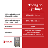  Két Sắt LEECO PD-125 (261kg) Thả Tiền Nhập Khẩu Thái Lan 
