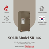  Két Sắt Solid SR-146 Siêu Cường Hàn Quốc Cao 140cm Thép Dày Chống Khoan 