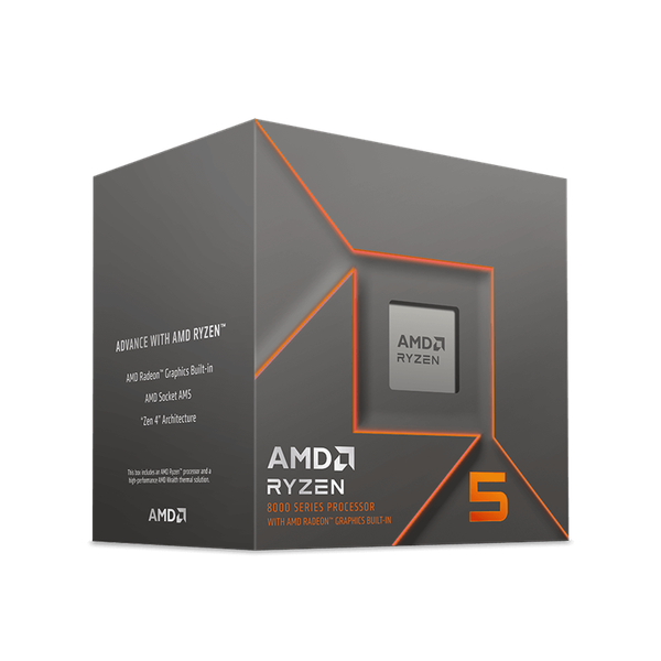  Bộ vi xử lý AMD Ryzen 5 8600G / 4.3GHz Boost 5.0GHz / 6 nhân 12 luồng / 22MB / AM5 