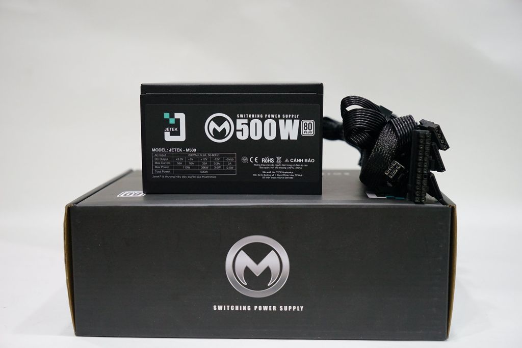 Jetek 500W M500 80 Plus