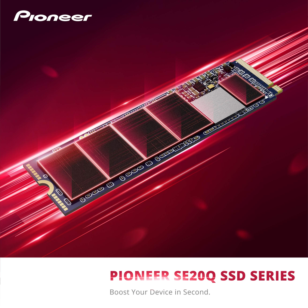 SSD Pioneer 512GB M.2  (NVMe Gen 4 x 4) Tốc độ đọc : 7000 MB/s