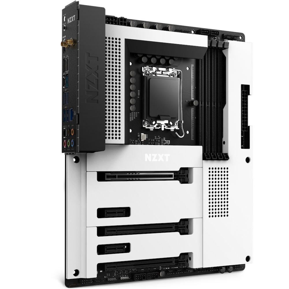  Mainboard NZXT N7 Z690 Wi-Fi D4 and White Cover 