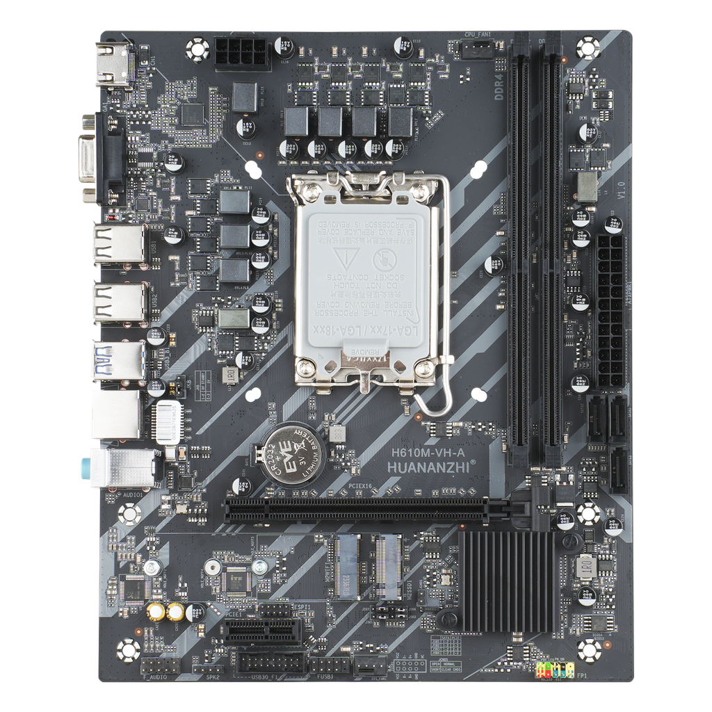 Mainboard Huananzhi H610M-VH-A - Đen