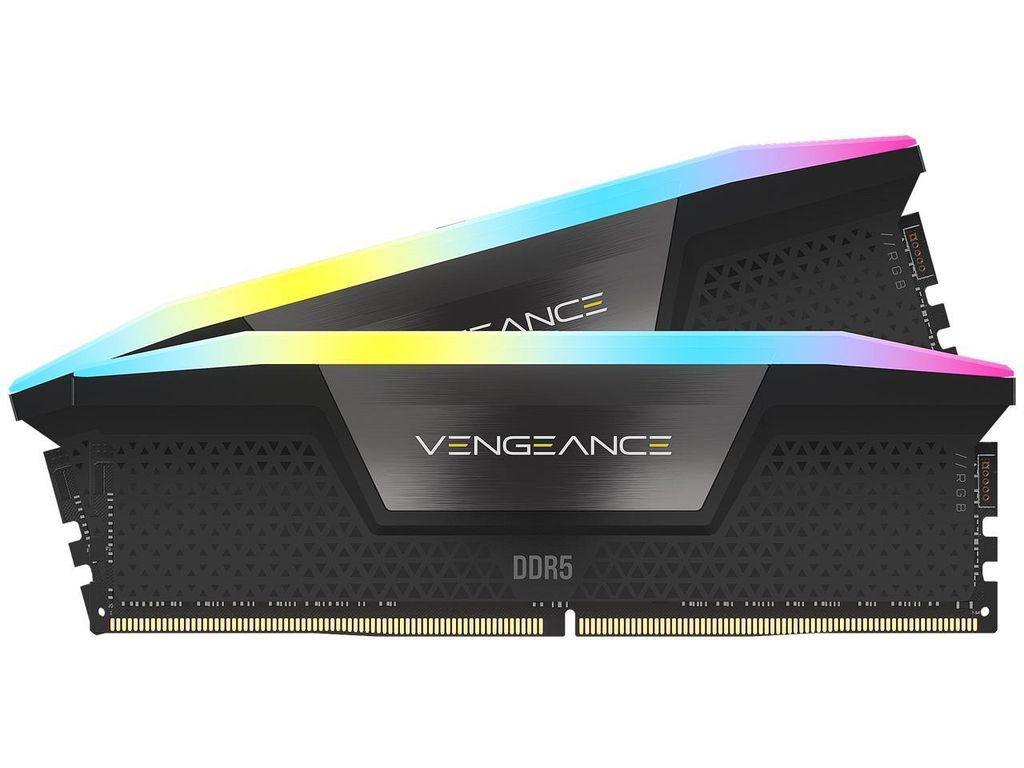 CORSAIR Vengeance RGB DDR5 32GB (2 x 16GB) 288-Pin PC RAM DDR5 5200