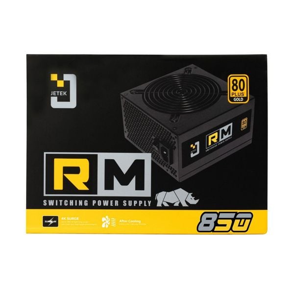  Nguồn Máy Tính JETEK RM850 850W - 80 PLUS GOLD 