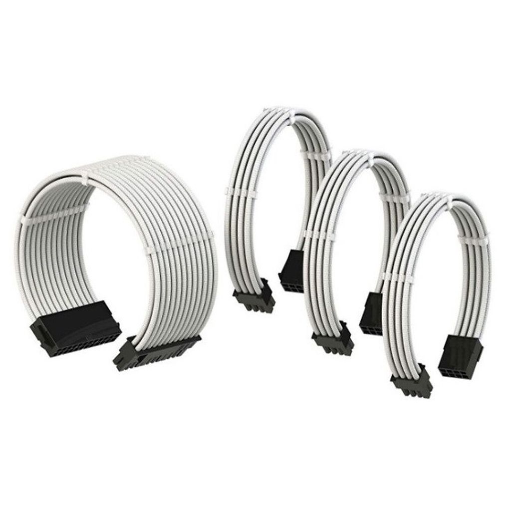 Bộ dây nối dài trang trí nguồn Trắng/ Đen