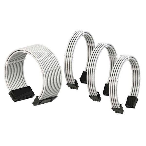  Bộ dây nối dài trang trí nguồn Trắng/ Đen 