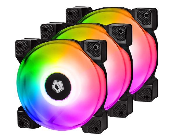  Fan Id Cooling Df-12025-ARGB Trio 3Pcs Pack 
