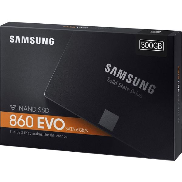  Samsung 860 Evo 500GB 2.5-Inch Sata Iii Mz-76E500Bw 