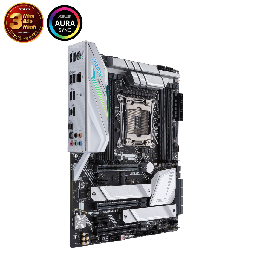 Mainboad ASUS PRIME X299 - A II (Intel X299, Socket 2066, ATX, 8 khe RAM DDR4)