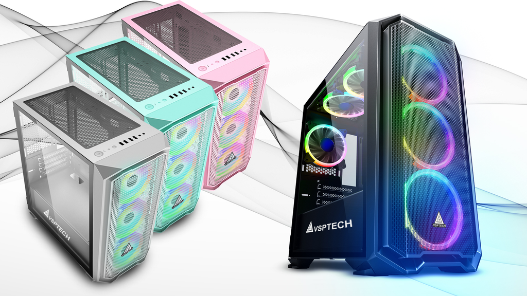 CASE MINI-TOWER GAMING HA01 3 FAN RGB