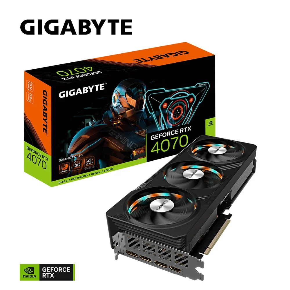 GIGABYTE GeForce RTX­­ 4070 GAMING OC 12G