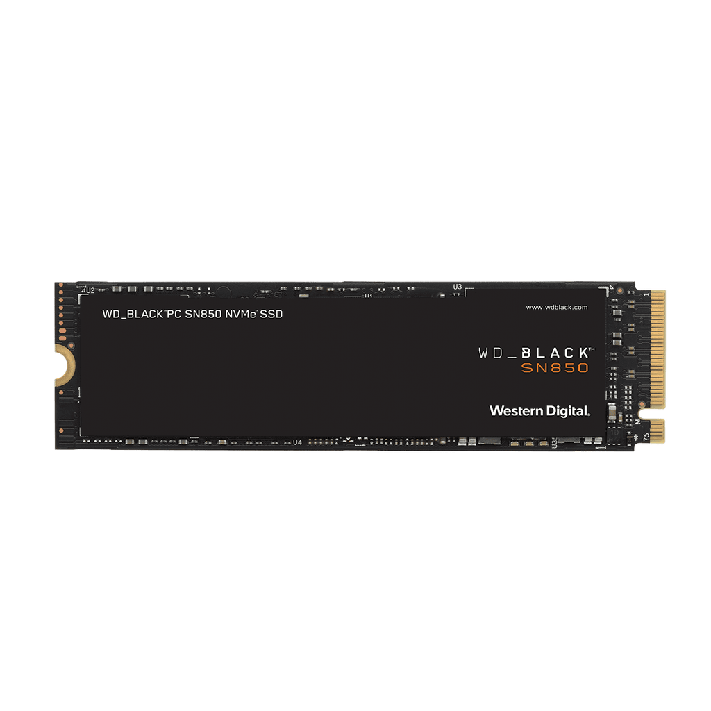 SSD WD SN850 Black 500GB M.2 2280 PCIe NVMe 4x4 (Đọc 7000MB/s - Ghi 4100MB/s)-(WDS500G1X0E)