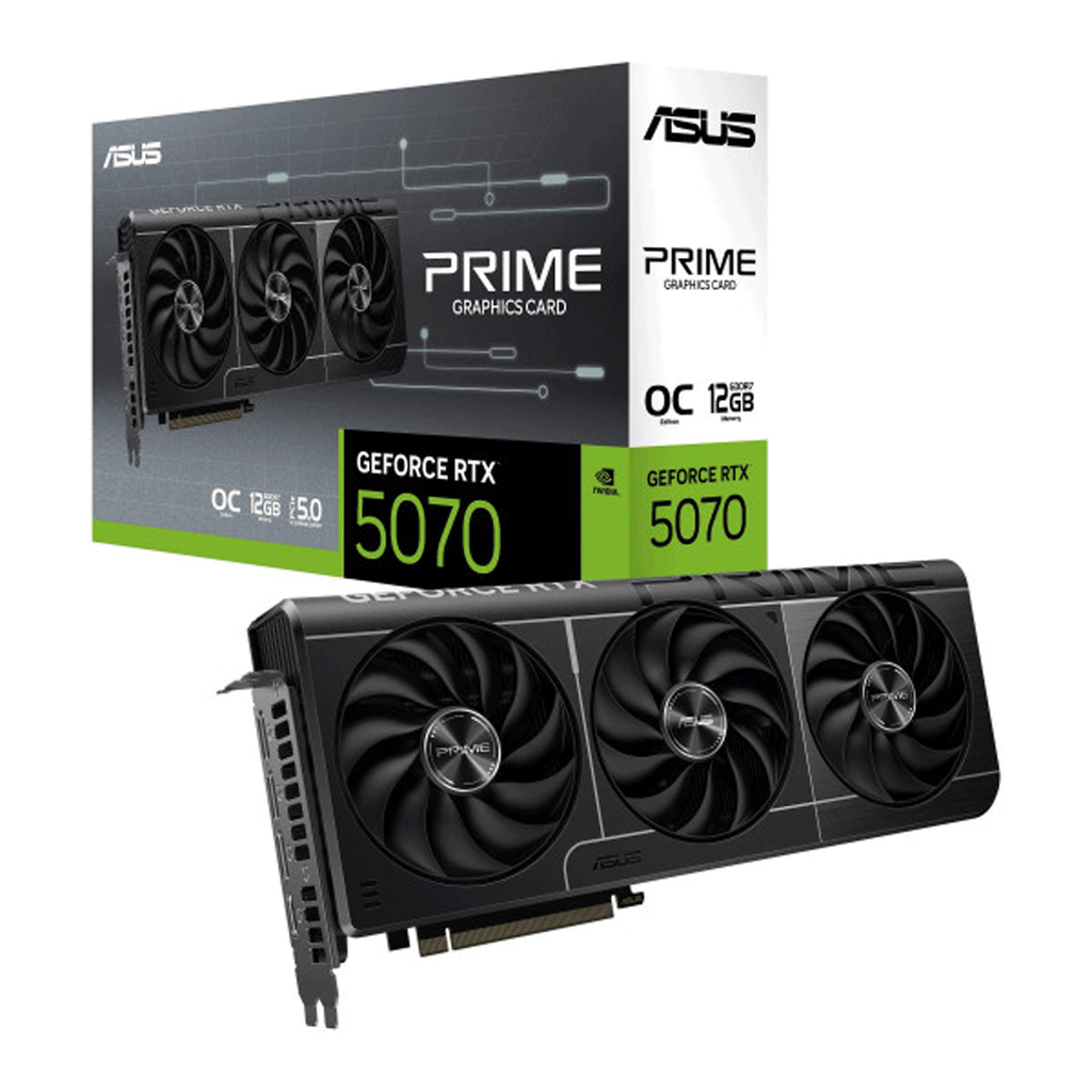 Card màn hình ASUS Prime RTX 5070 OC Edition 12GB GDDR7