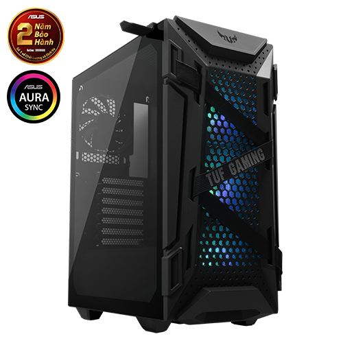  Vỏ Case Asus TUF Gaming GT301 (Mid Tower/ Màu Đen/ Led ARGB) 