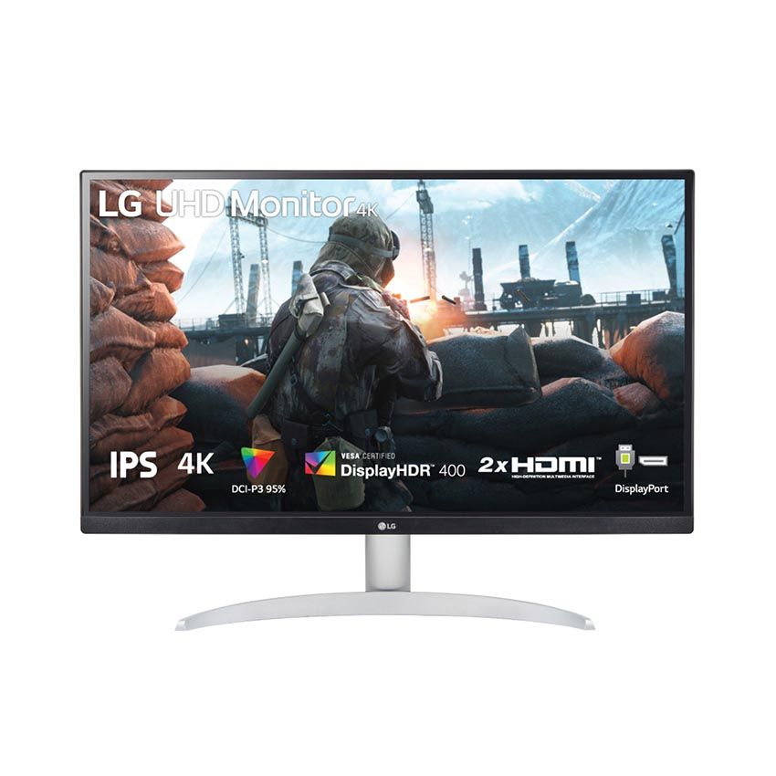 Màn hình LG 27UP600-W (27inch/4K/IPS/60Hz/5ms/320nits/HDMI+DP+Audio/Freesync)