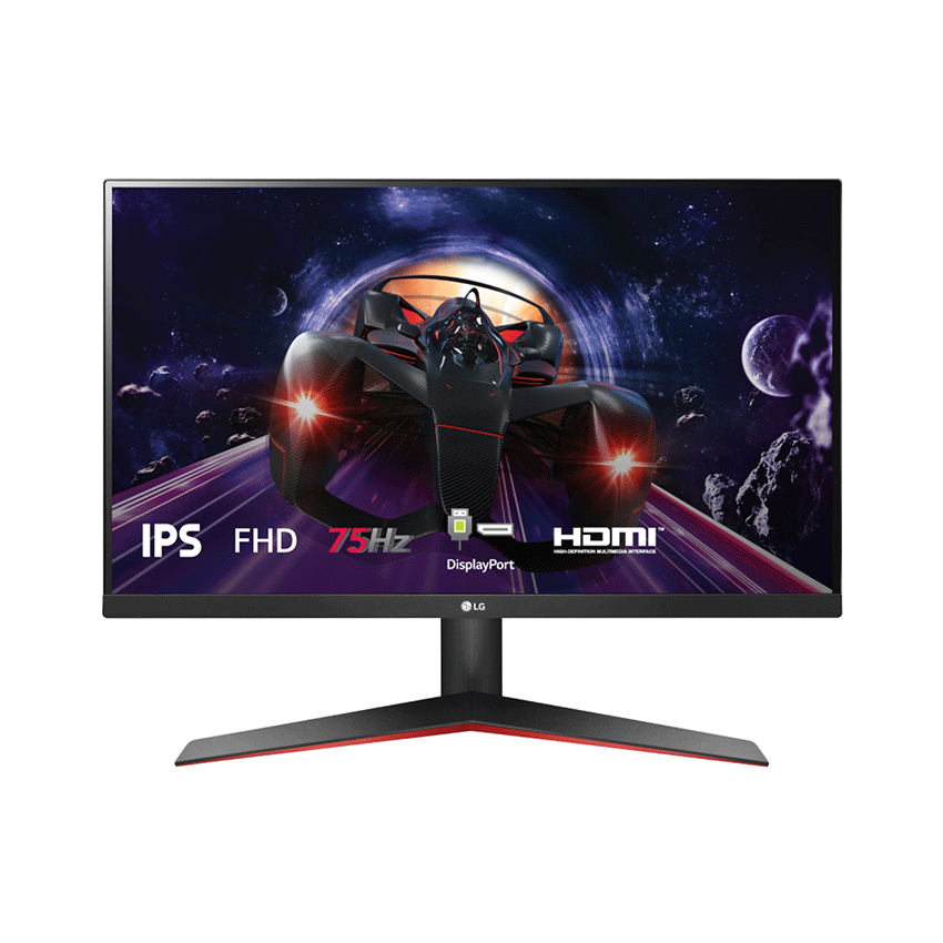 Màn hình LG 24MP60G-B (23.8inch/FHD/IPS/75Hz/1ms/200nits/ HDMI+Dsub+DP+Audio /Freesync)