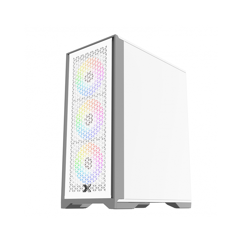 Vỏ Case Xigmatek LUX S Arctic 3FX  (Mid Tower/Màu Trắng)