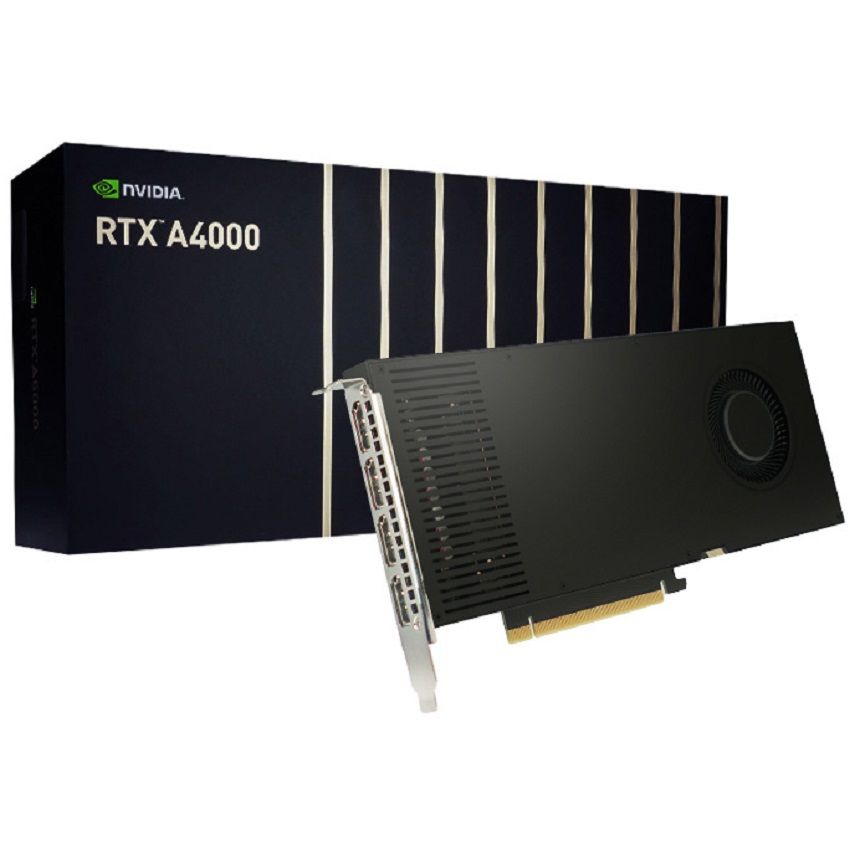 Card màn hình NVIDIA QUADRO RTX A4000 (16GB GDDR6)