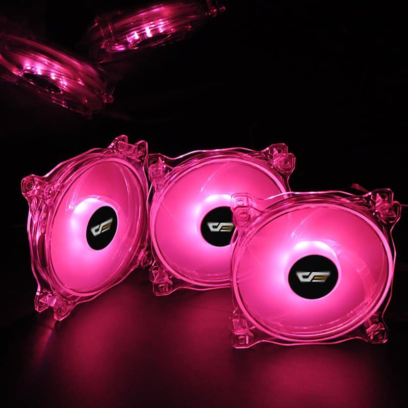 Darkflash Cf8 3 Fan + Hub + Remote