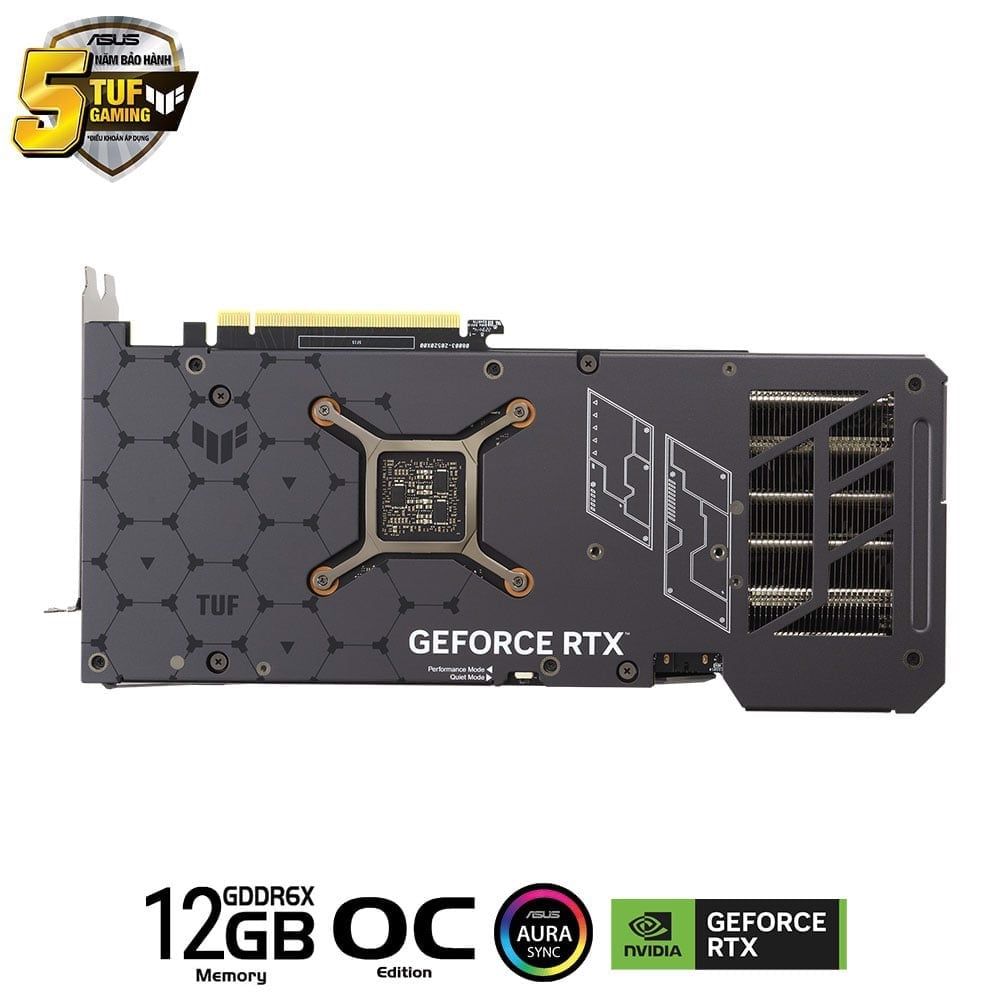 Card màn hình ASUS TUF Gaming GeForce RTX 4070 Ti Edition 12GB GDDR6X