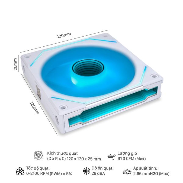  FAN CASE LIAN-LI UNI FAN SL INFINITY 120 