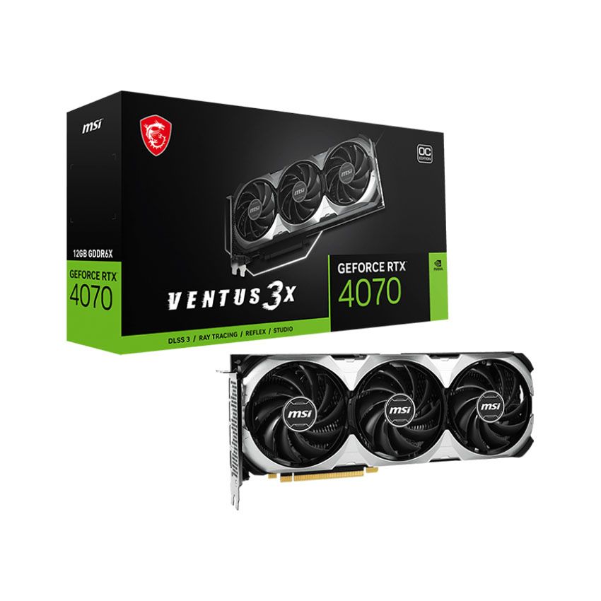 Card màn hình MSI RTX 4070 VENTUS 3X 12G OC