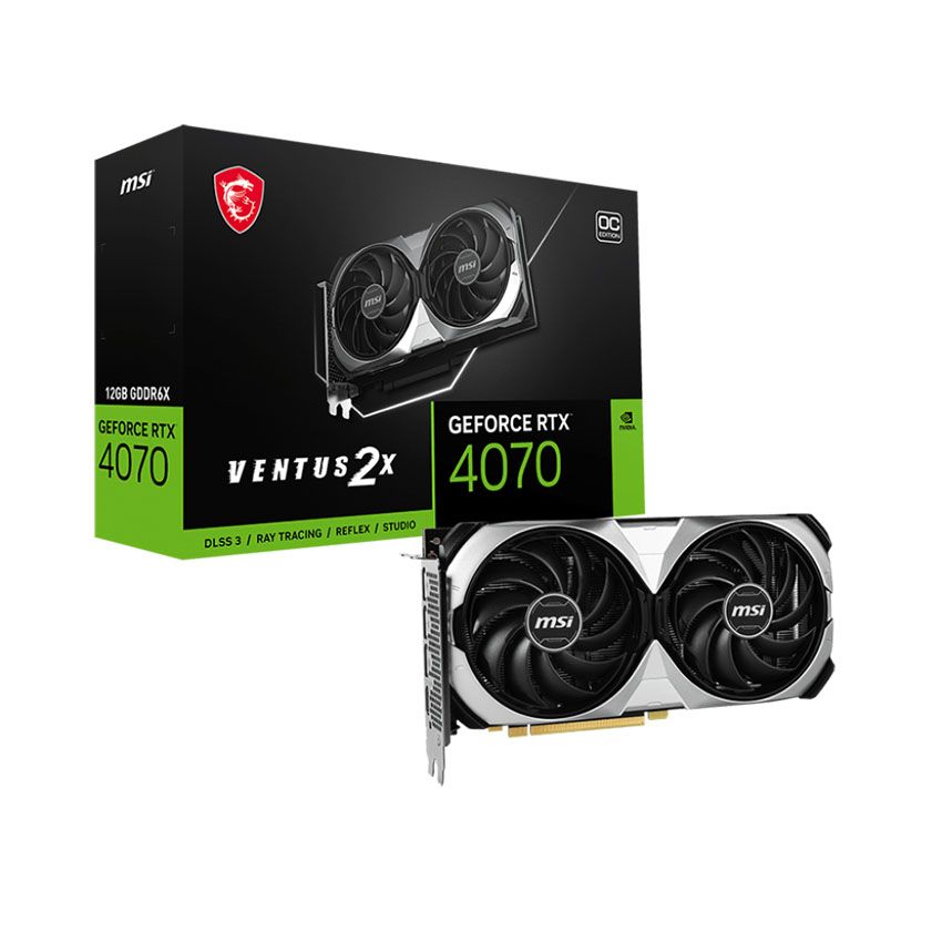 Card màn hình MSI RTX 4070 VENTUS 2X 12G OC