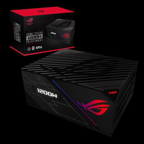 Nguồn Asus ROG Thor 1200W Platinum - RGB 1200W 80 Plus Platinum Full Modular