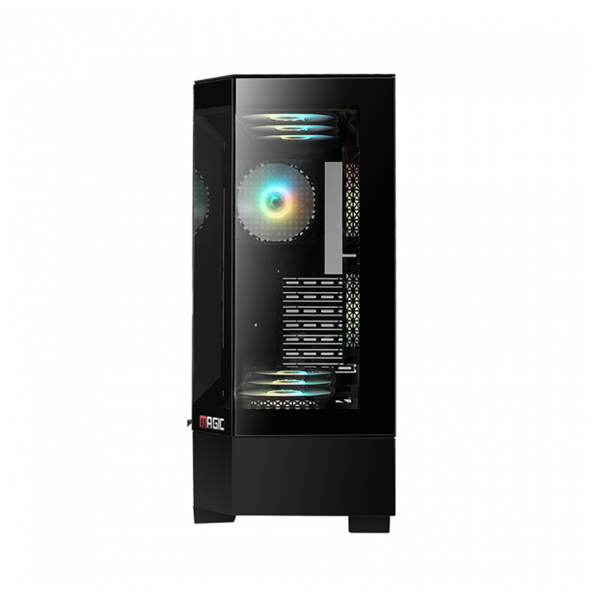 VỎ CASE MAGIC VILA ULTRA BLACK (ATX/MID TOWER/MÀU ĐEN/RAD360)