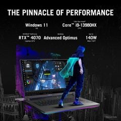 Laptop ASUS ROG Strix G16 (2023) Gaming Laptop, 16” 16:10 FHD 165Hz, GeForce RTX 4070, Intel Core i9-13980HX, 16GB DDR5, 1TB PCIe SSD, Wi-Fi 6E, Windows 11, G614JI-AS94, Eclipse Gray