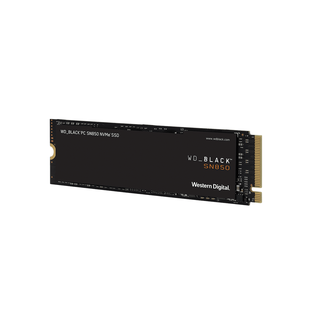 SSD WD SN850 Black 1TB M.2 2280 PCIe NVMe 4x4 (Đọc 7000MB/s - Ghi 4100MB/s)-(WDS100T1X0E)