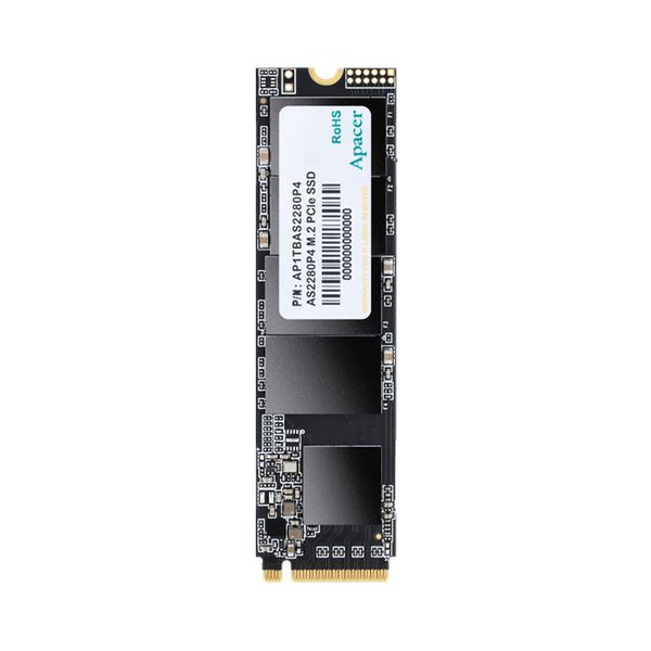  Ổ cứng SSD Apacer AS2280P4 512GB PCIe NVMe 3x4 (Đoc 2100MB/s, Ghi 1500MB/s) - (AP512GAS2280P4-1) 