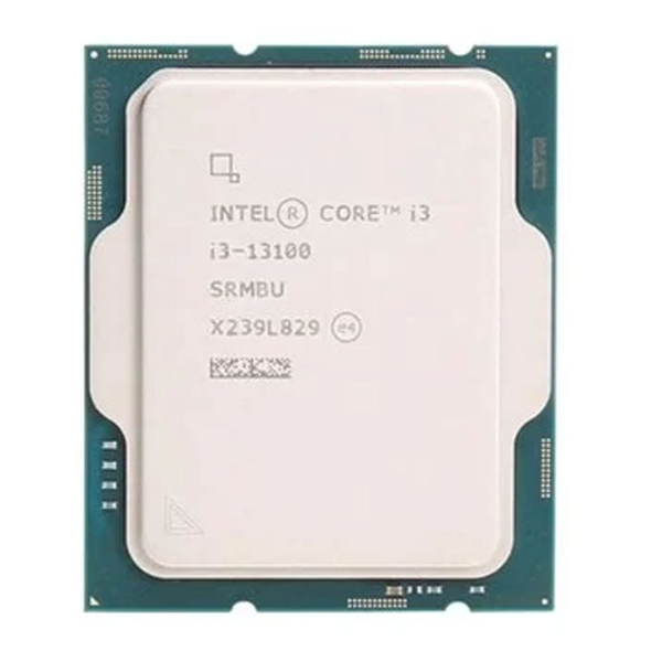  CPU Intel Core I3 13100 | LGA1700, Turbo 4.50 GHz, 4C/8T, 12MB, Tray New, Không Fan 