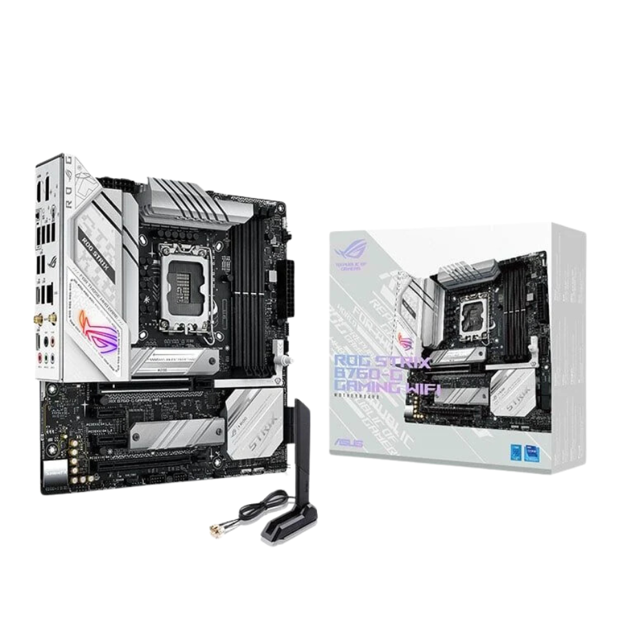 Mainboard Asus ROG Strix B760-G GAMING WiFi 90MB1EQ0-M0EAY0 | Intel B760, Socket 1700, micro ATX, 4 khe DDR5