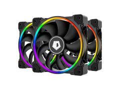 Bộ 3 Quạt tản nhiệt ID-Cooling ZF-12025-RGB TRIO ARGB Remote