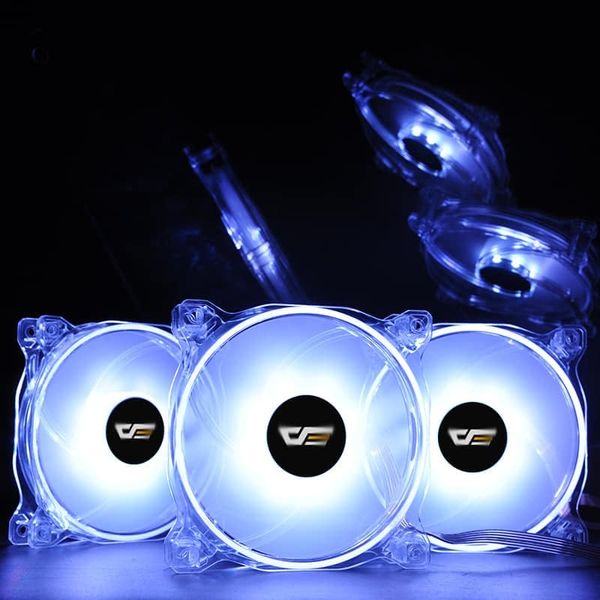  Darkflash Cf8 3 Fan + Hub + Remote 