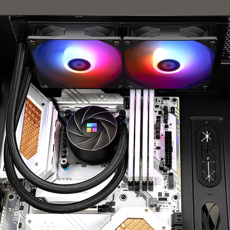 Tản nhiệt nước Thermalright AQUA ELITE AE240, 2 FAN ARGB, Support Intel 1700