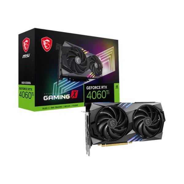  VGA MSI GeForce RTX 4060 GAMING X 8G 
