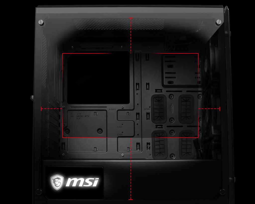 Msi Mag Pylon Atx ( Tặng 3 Fan RGB)