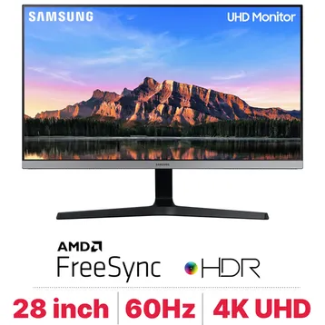 MÀN HÌNH SAMSUNG LU28R550UQEXXV (28 INCH/UHD/LED/IPS/300CD/M²/HDMI+DP/60HZ/4MS/HDR10)