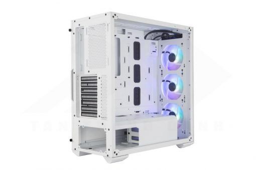  Case Coolermaster MASTERBOX TD500 Mesh  ARGB ( Black/White) 