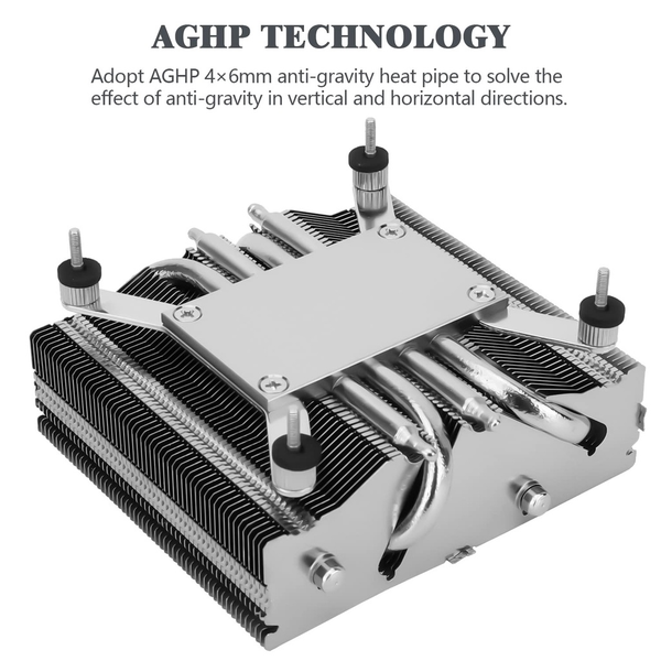  Tản nhiệt CPU Thermalright AXP90 - X53 có socket 1700 Topdown cho máy tính iTX/HTPC 