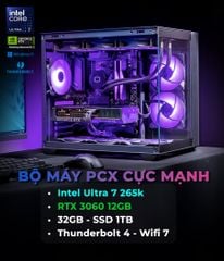 PCX ULTRA 7 265KF | 32GB DDR5 | 1TB SSD | NVIDIA RTX 5060 | Wifi 7