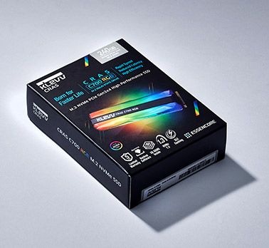 SSD KLEVV CRAS C700 RGB 240GB NVMe Gen3x4 M.2 2280 SSD (K240GM2SP0-C7R)