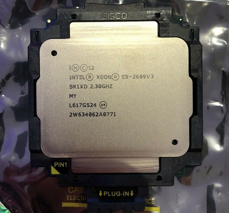 Xeon E5-2699v3×2 他 Xeon E5-v3 60枚 Intel Xeon E5-2690 v3 - 12 Cores / 24 Threads 2.60 GHz